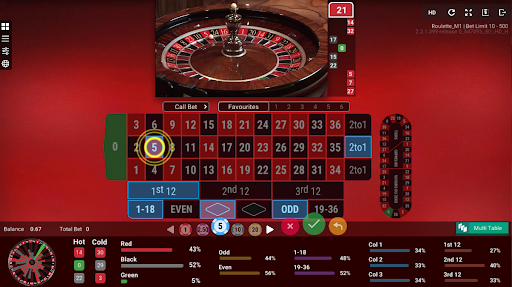 Chơi casino Roulette tại 188bet